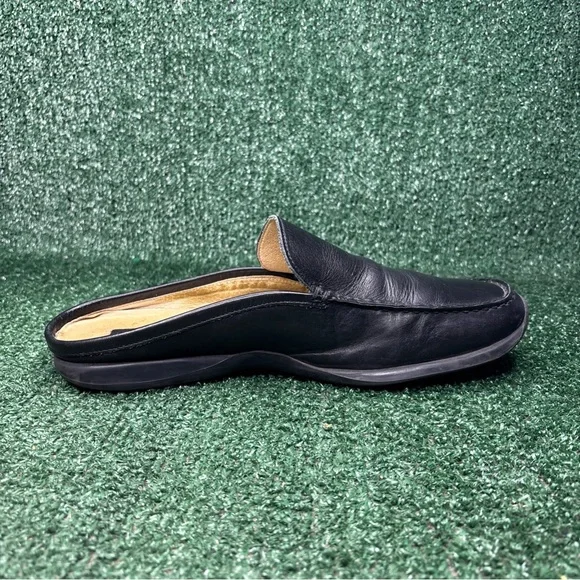 Vtg 90s Kenneth Cole Slide View II Mens 10.5 / 44 Shoes Leather Made In Italy